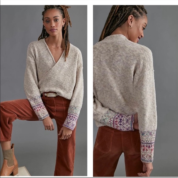 Anthropologie Pilcro Drew Surplus Sweater XXS - Picture 1 of 5